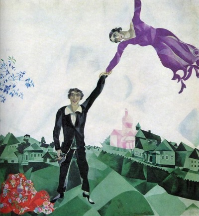 Marc Chagall - Passeggiata 1917