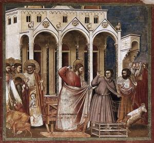 Giotto_di_Bondone_-_No._27_Scenes_from_the_Life_of_Christ_-_11._Expulsion_of_the_Money-changers_from_the_Temple_-_WGA09209