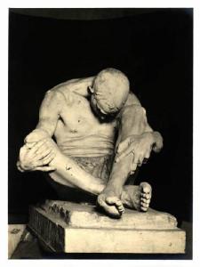 Achille Alberti, scultura in gesso (1891)